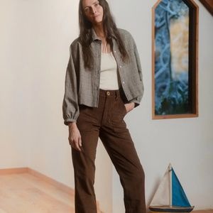 Beaton Utility Corduroy – Olive Green Size 6